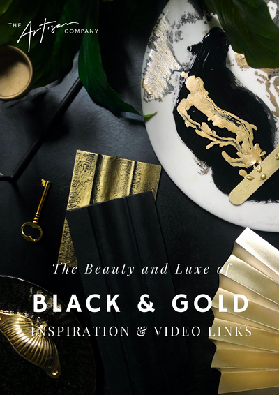 The Beauty & Luxe of Black and Gold