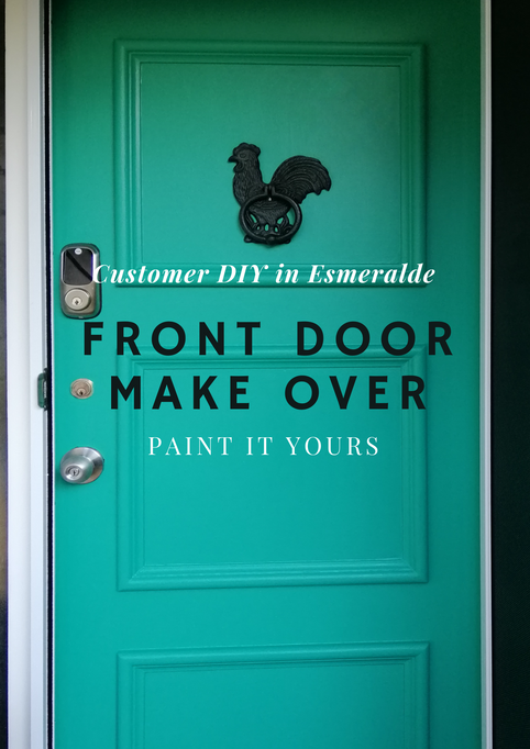 Front Door Makeover in Esmeralde