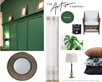 Green with Envy with Brooklands Supreme Matt Emulsion