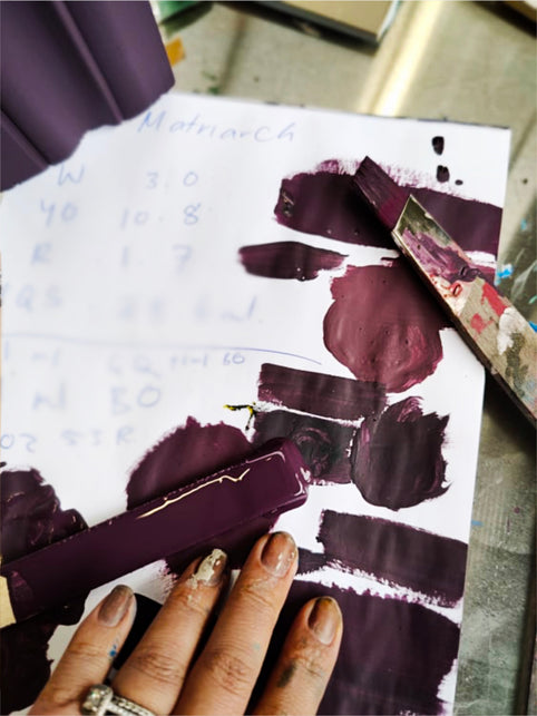 The last week of crafting colours