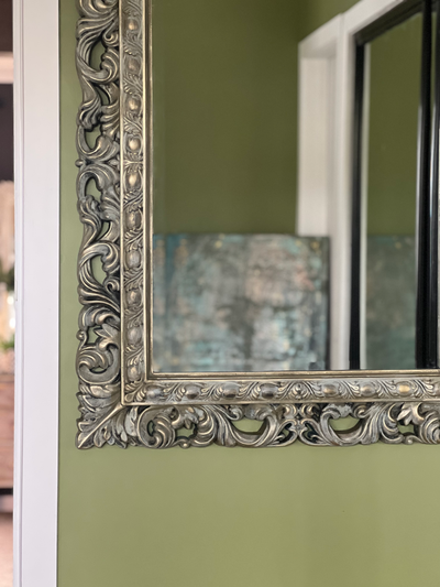 Mirror Makeover with The Artisan Colour Smudge with Olea & Duck Egg