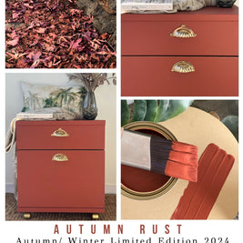 New Zealand autumn palette – Autumn Rust wall paint inspired by fallen leaves