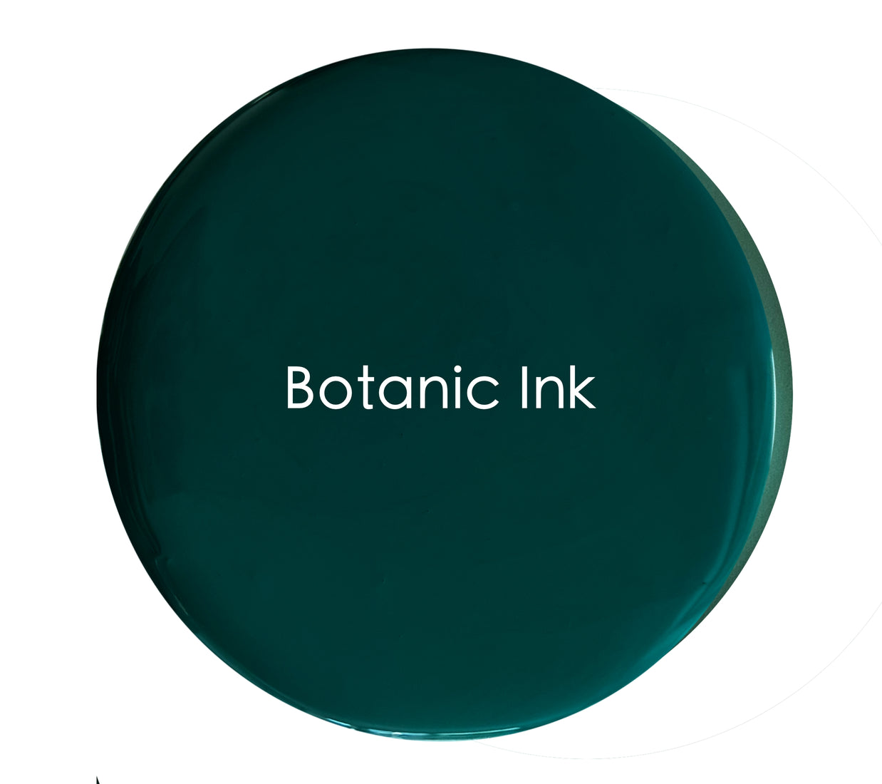 Botanic Ink wall paint tin – rich green interior paint with vibrancy