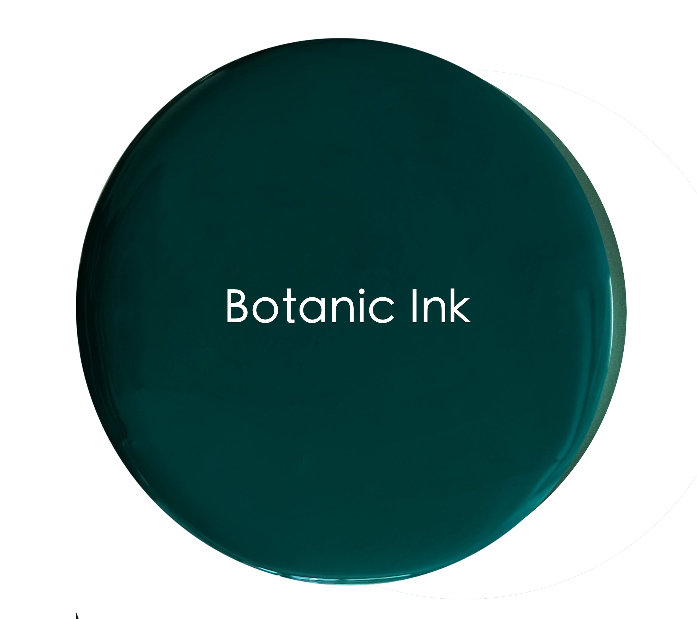 Botanic Ink wall paint tin – rich green interior paint with vibrancy