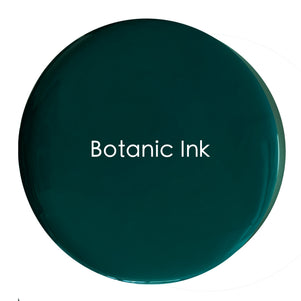 Botanic Ink chalk paint swatch – deep artisan green with undertones