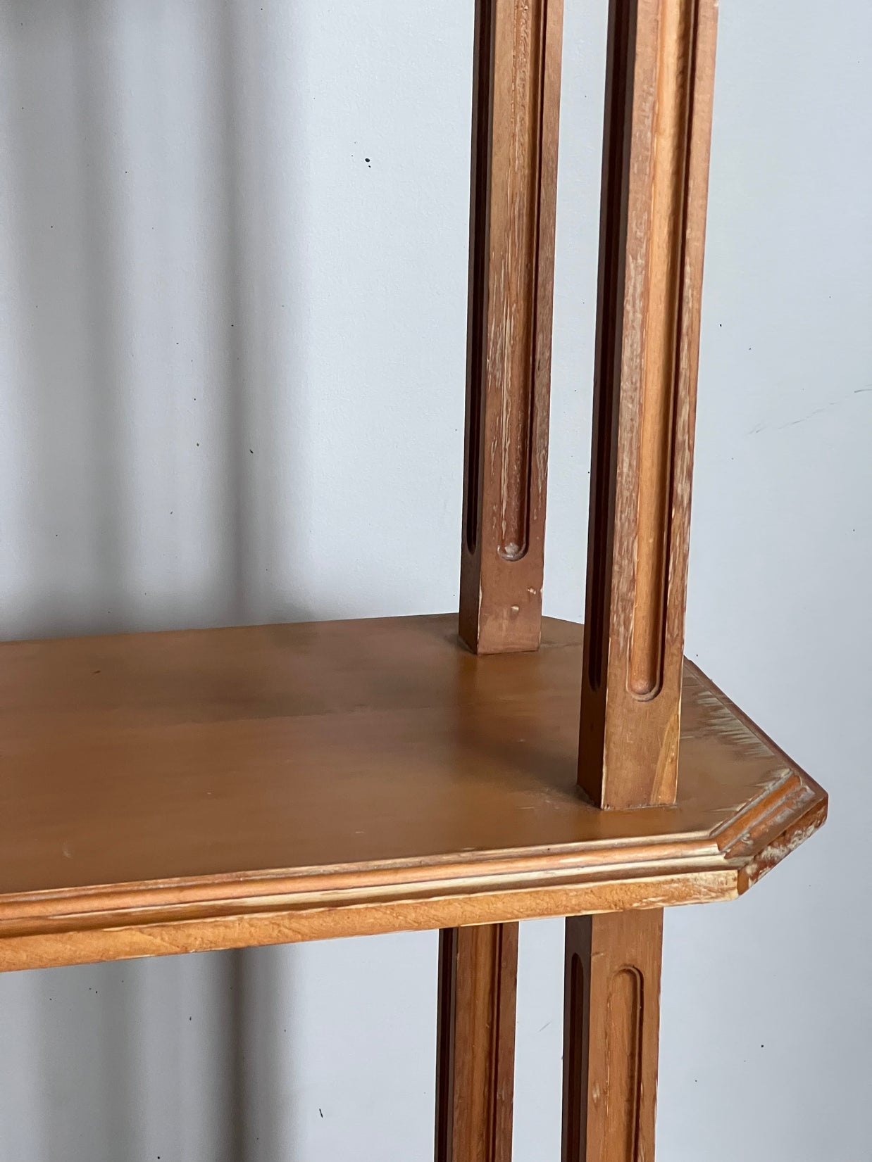 Not For Sale - Shelving unit given a luxe touch with Artisan Velvet Luxe and Metallics- Video included