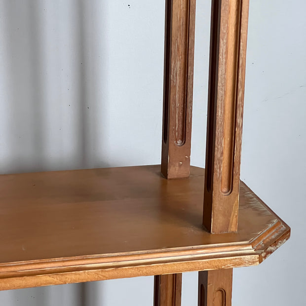 Not For Sale - Shelving unit given a luxe touch with Artisan Velvet Luxe and Metallics- Video included
