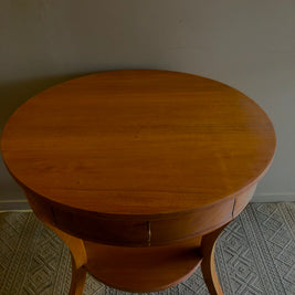 Not For Sale - Artisan Pearl Shell like finish with rustic wood look on entrance table (Video links included)