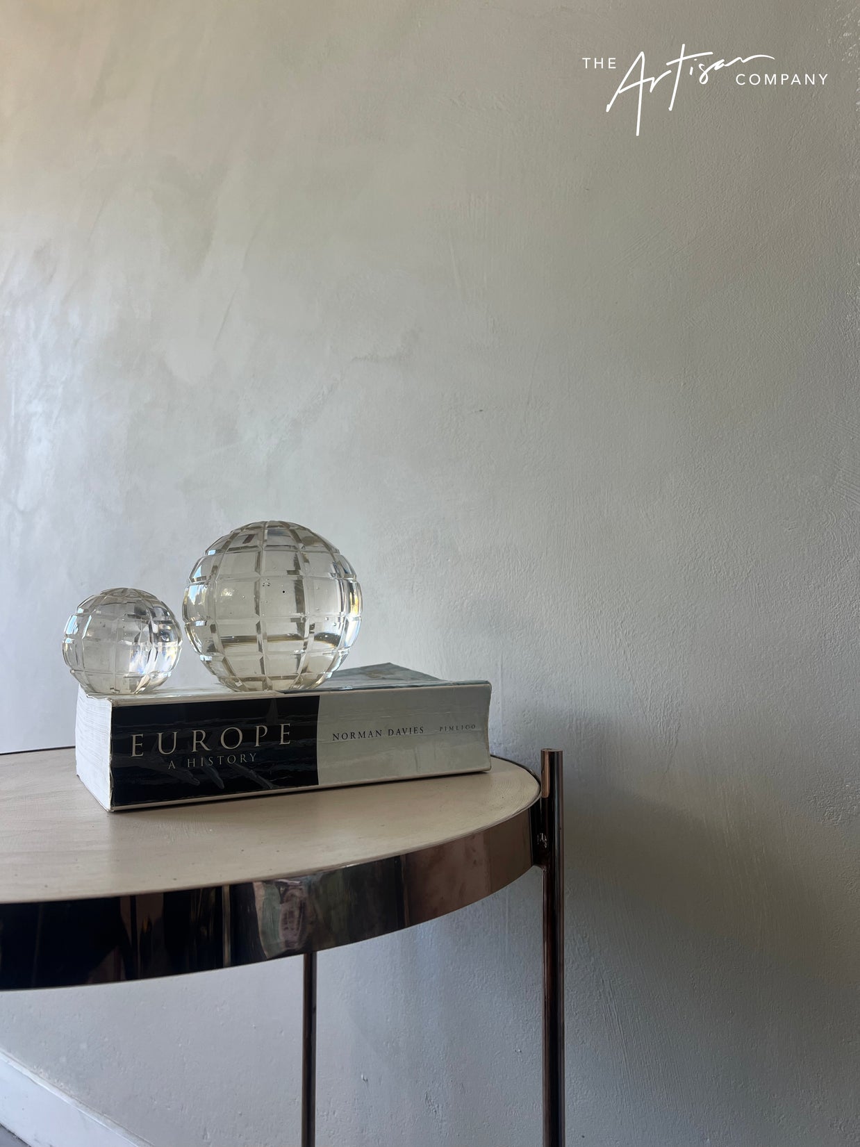 Textured & burnished walls using Artisan T & B technique