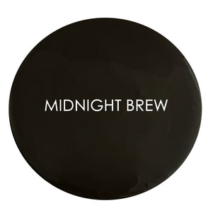 Midnight Brew Velvet Luxe swatch – deep artisan brown to charcoal hue
