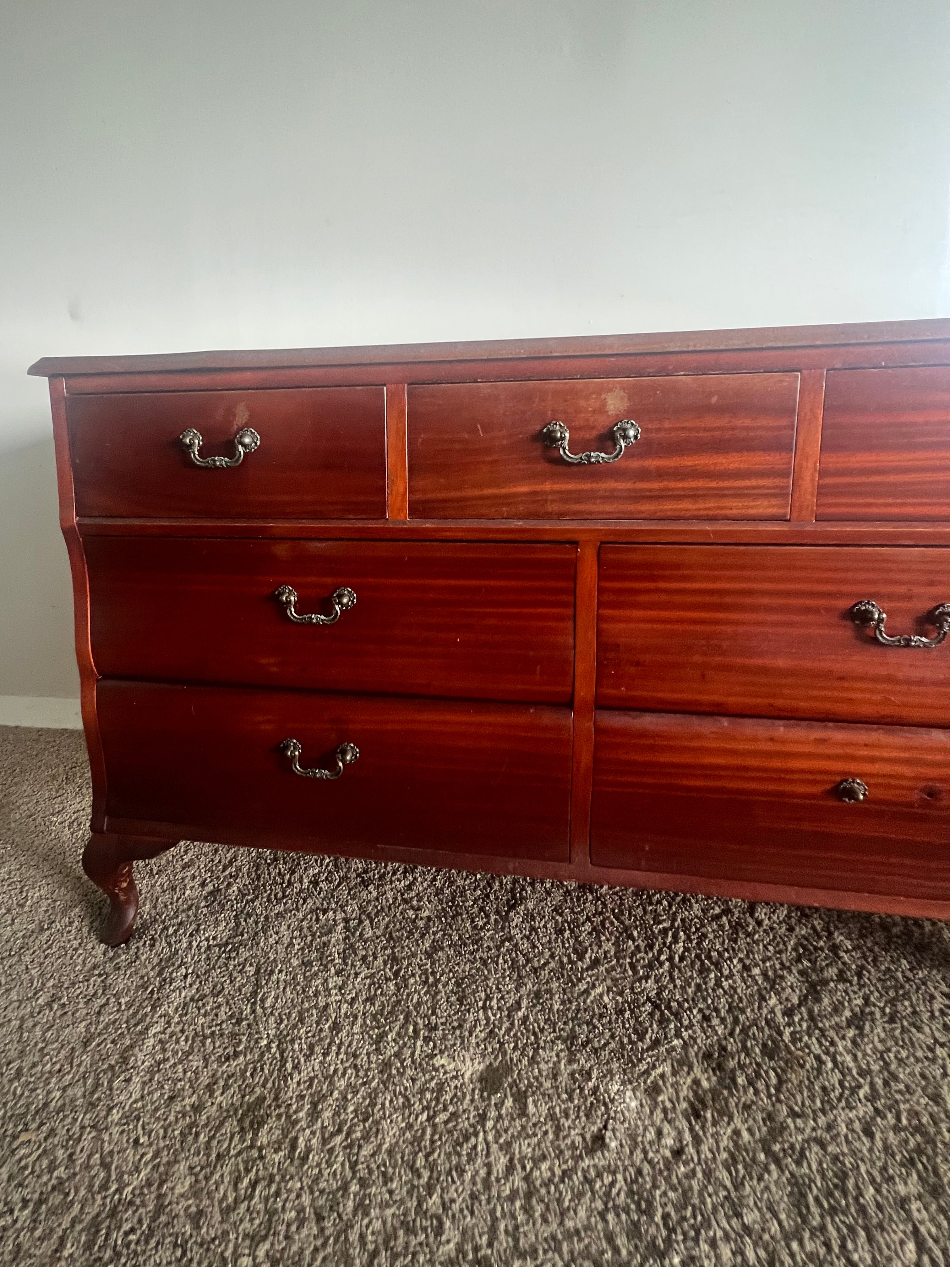 Not For Sale - Commission Dresser in Aged Metallics