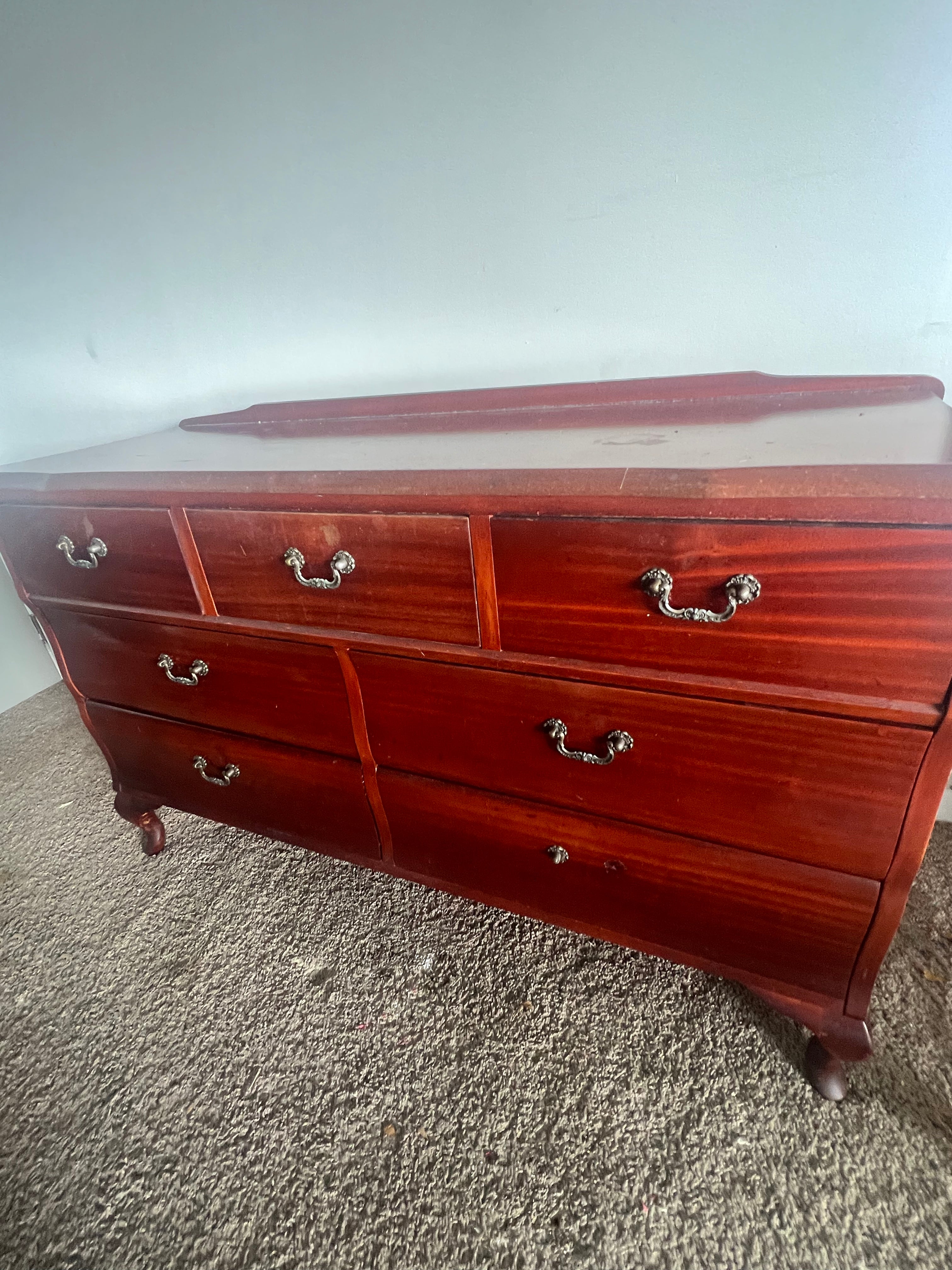 Not For Sale - Commission Dresser in Aged Metallics