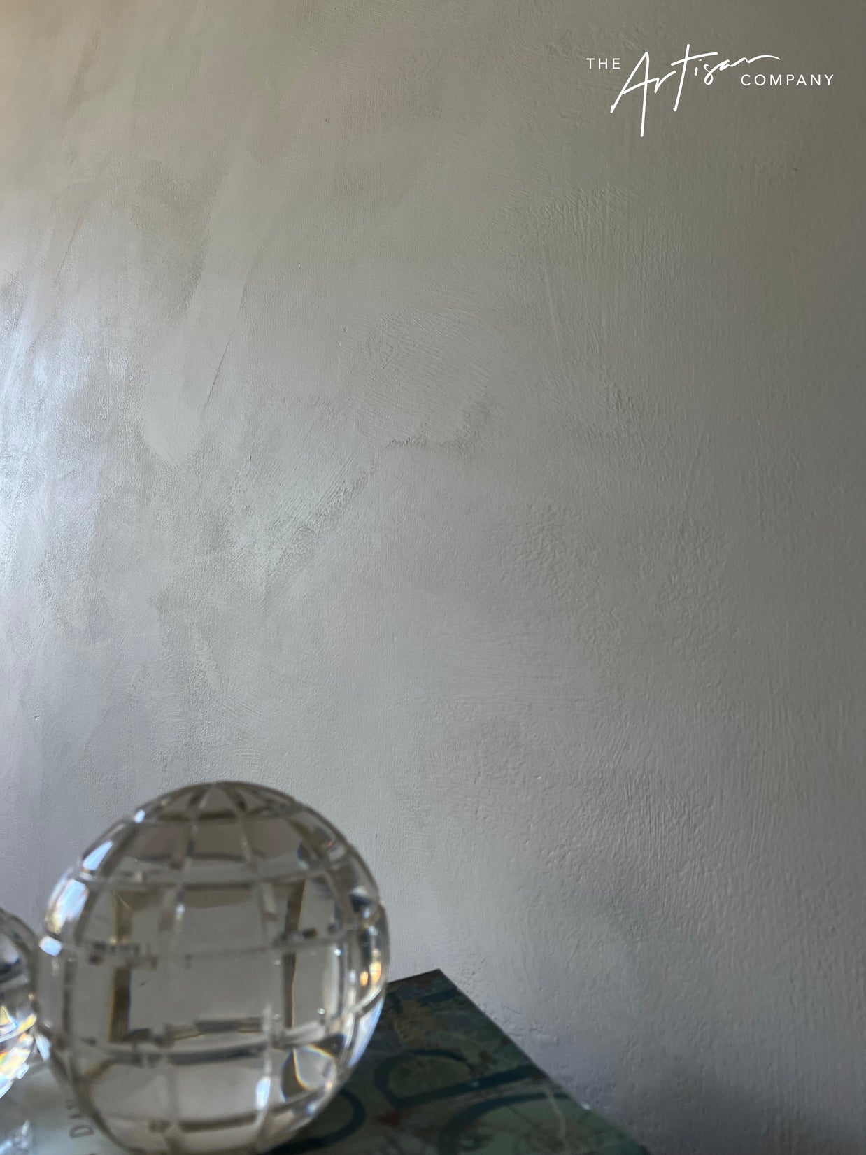 Textured & burnished walls using Artisan T & B technique