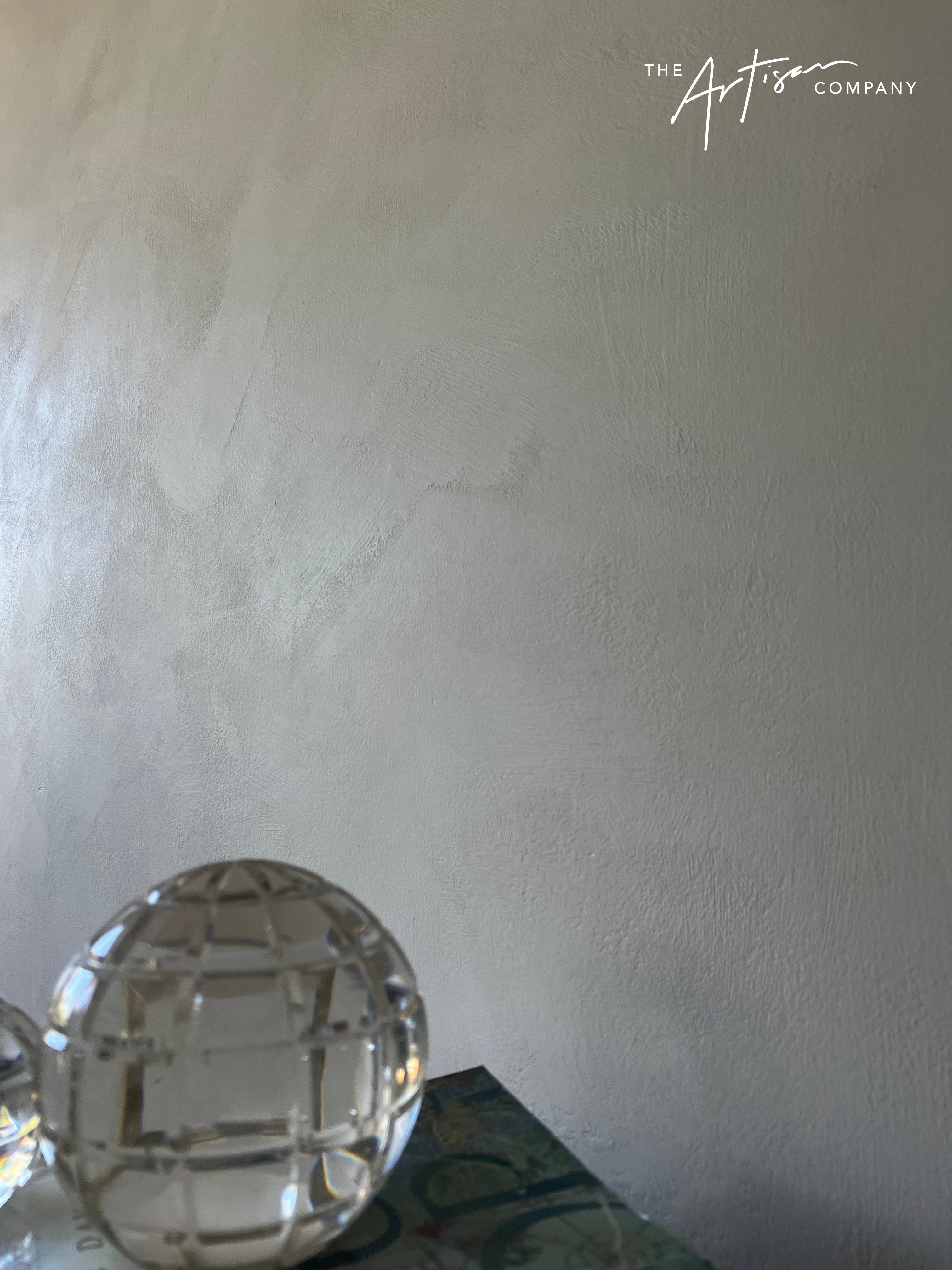 Textured & burnished walls using Artisan T & B technique