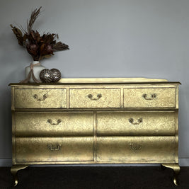 Not For Sale - Commission Dresser in Aged Metallics