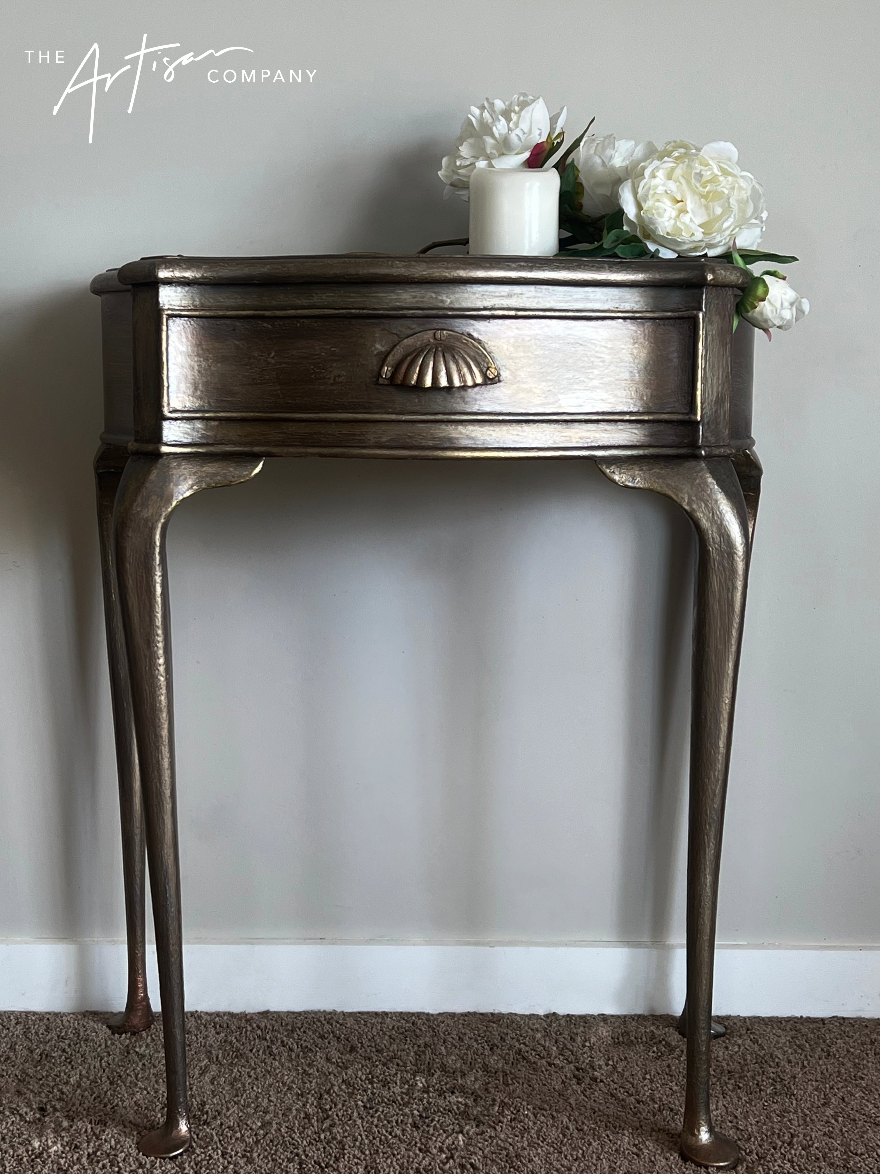 Not For Sale - Merging bright sparkly metallics with Rustic Charm with Artisan Premium Chalk Paint and Metallic Alchemy