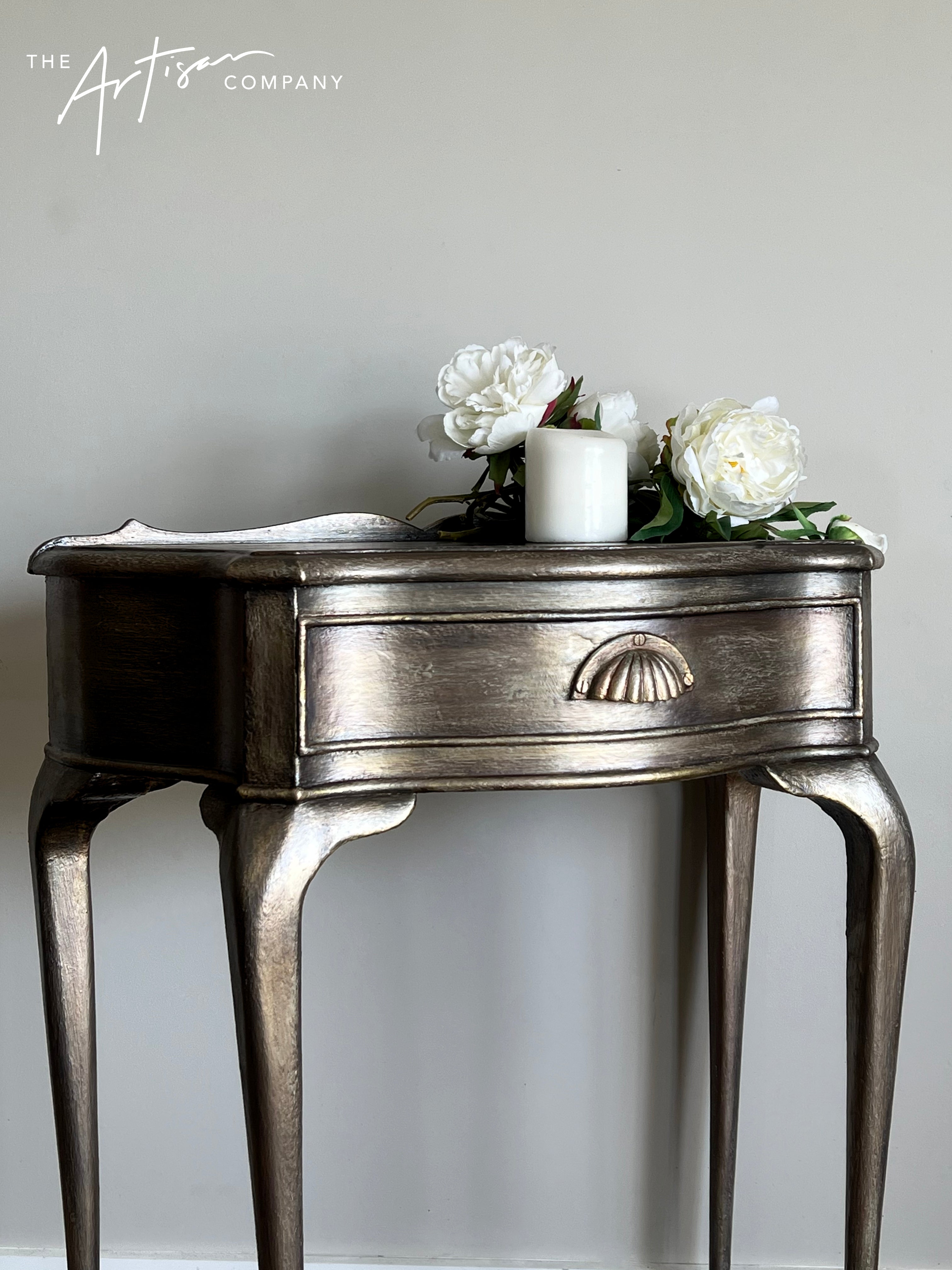 Not For Sale - Merging bright sparkly metallics with Rustic Charm with Artisan Premium Chalk Paint and Metallic Alchemy
