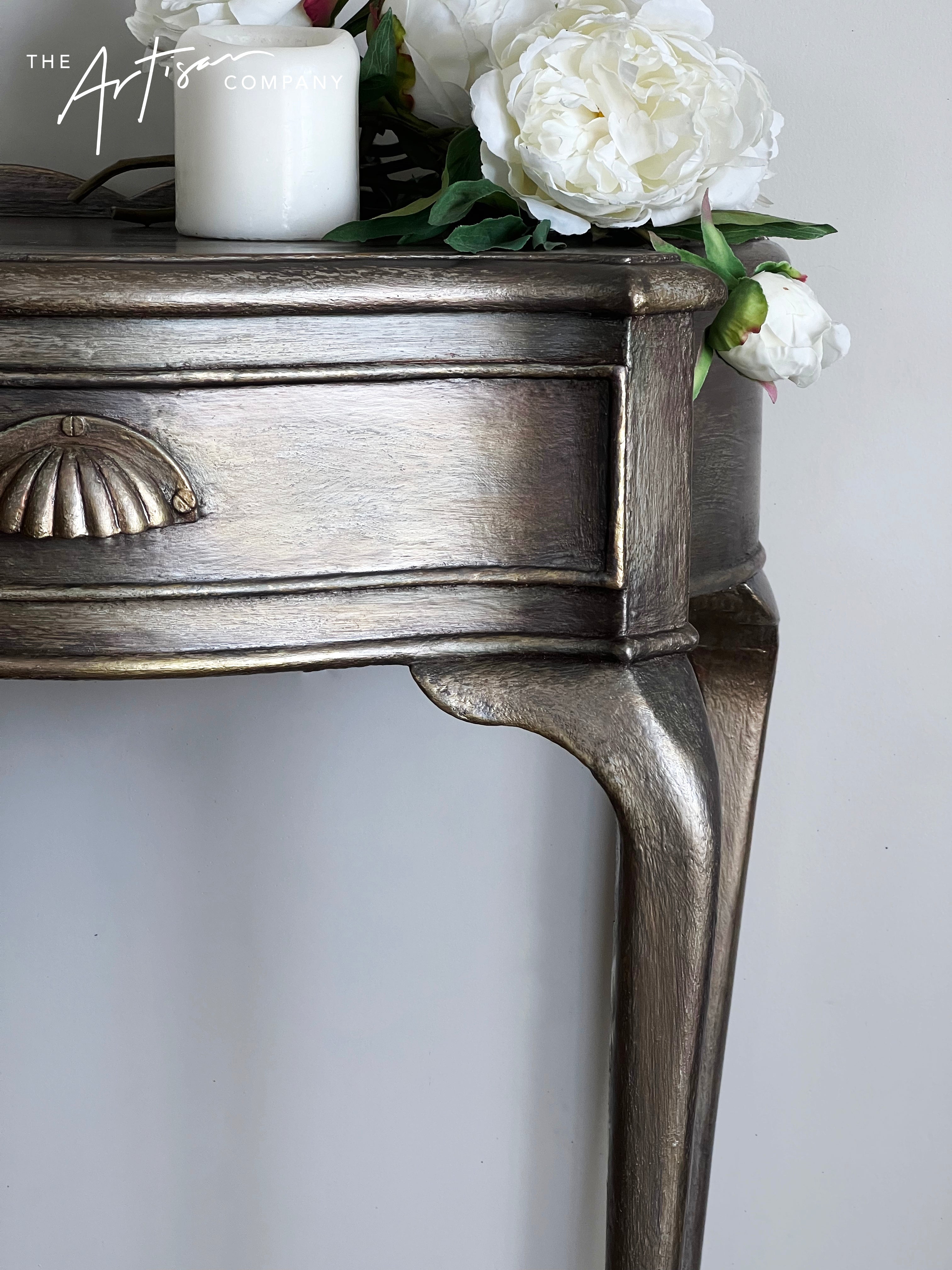 Not For Sale - Merging bright sparkly metallics with Rustic Charm with Artisan Premium Chalk Paint and Metallic Alchemy