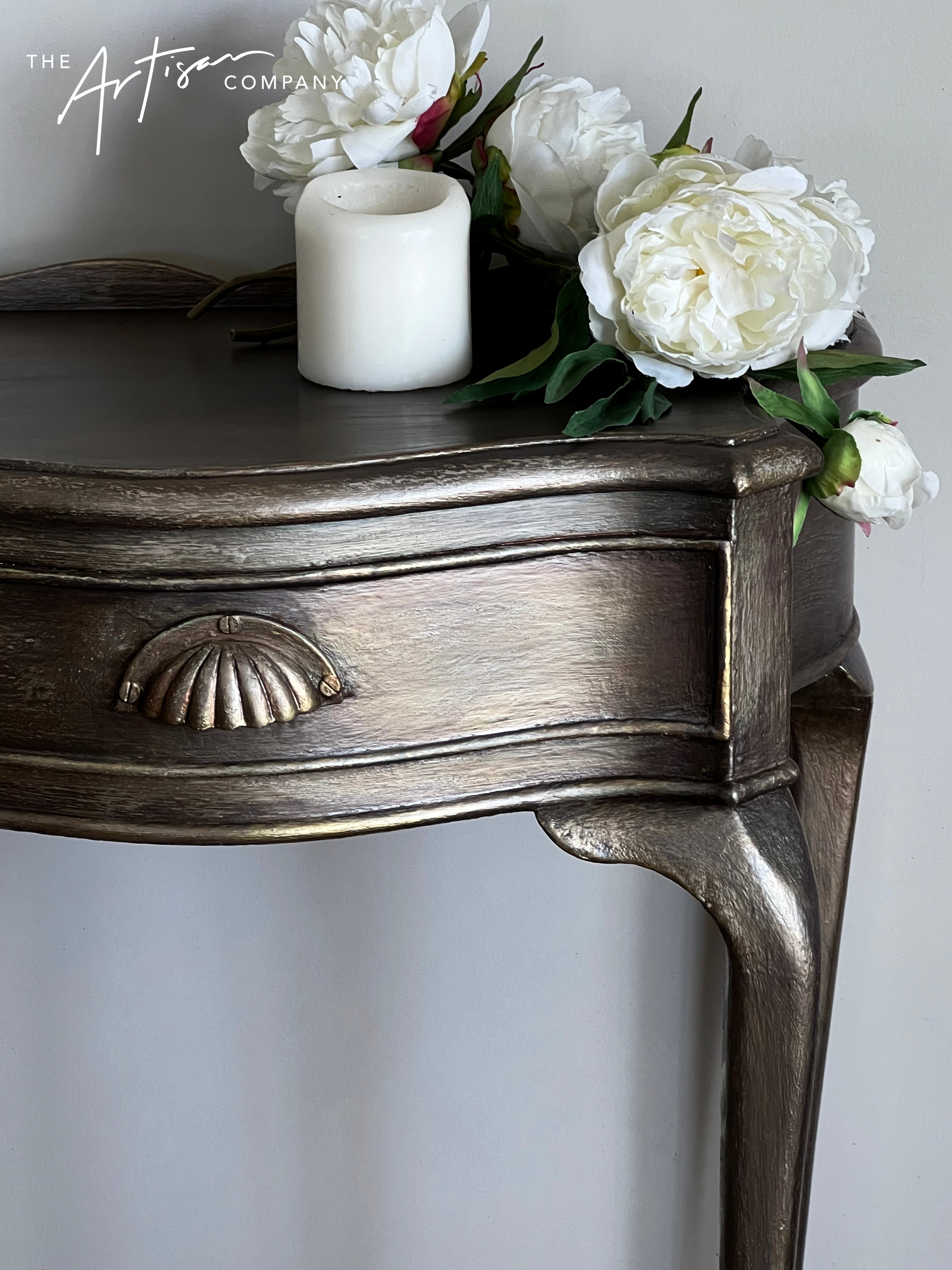 Not For Sale - Merging bright sparkly metallics with Rustic Charm with Artisan Premium Chalk Paint and Metallic Alchemy