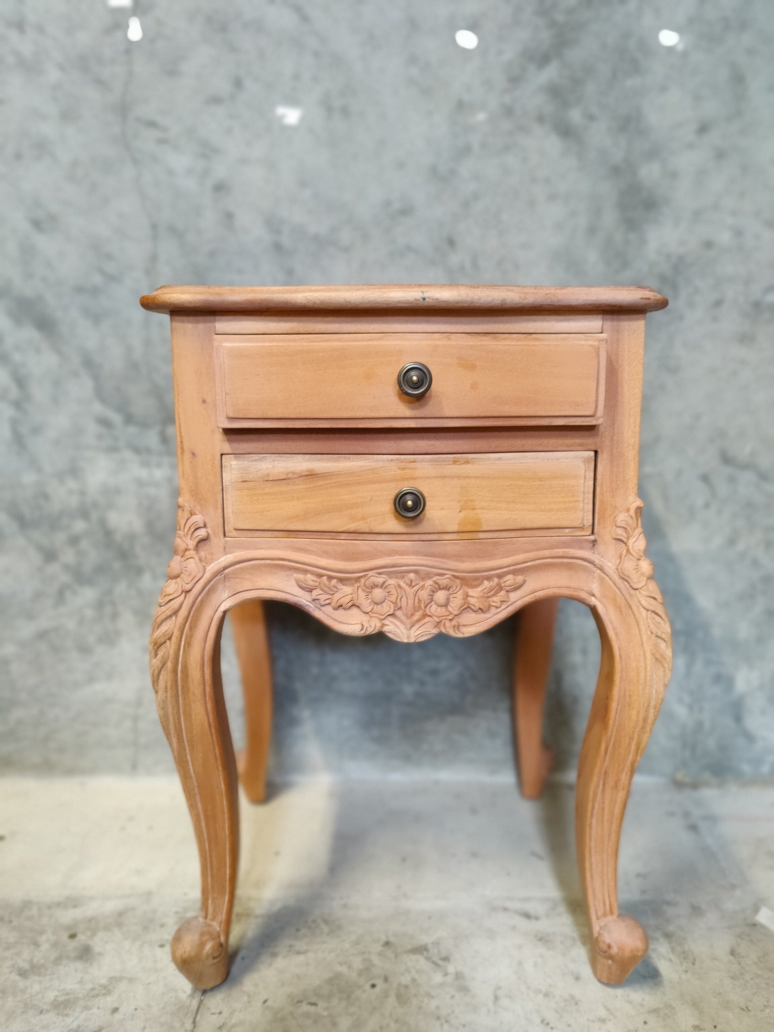 Commissioned Bedsides in The Artisan Imperial Linen Chalk Paint