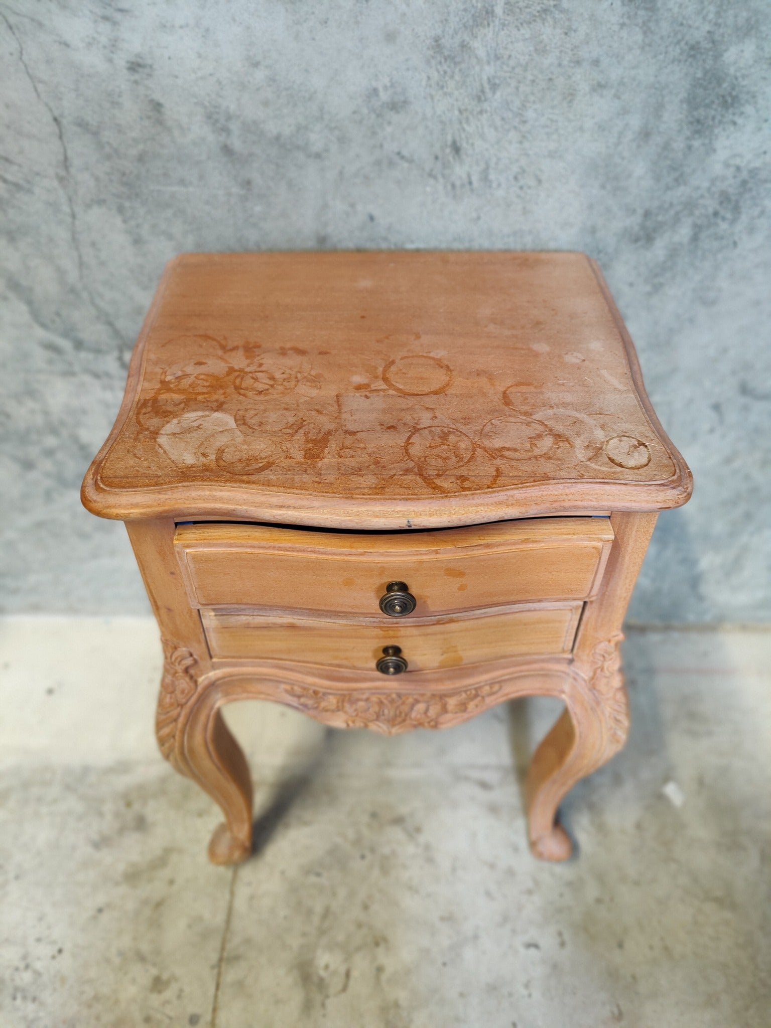 Commissioned Bedsides in The Artisan Imperial Linen Chalk Paint