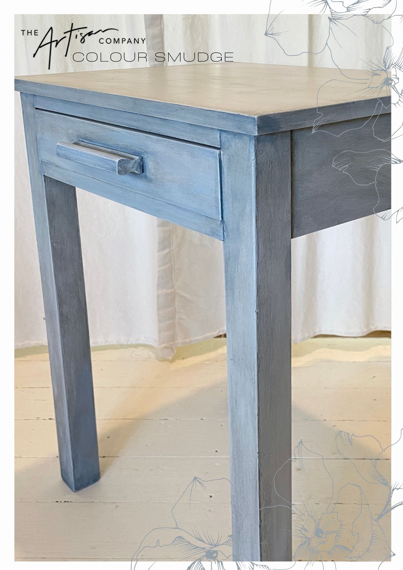 The Artisan Colour Smudge over Still Water Grey