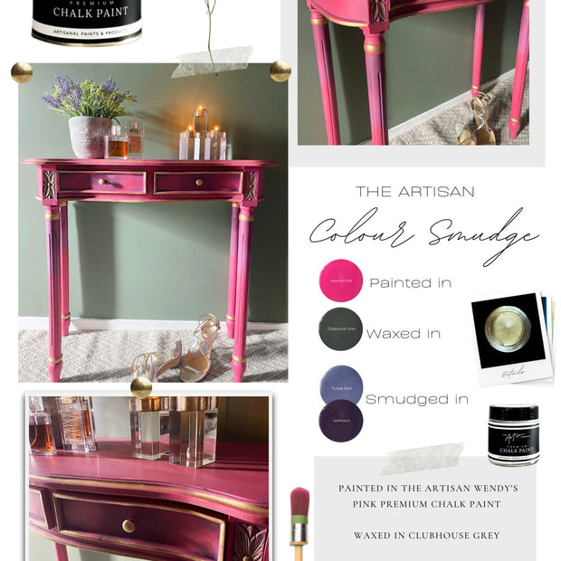 Artisan Colour Smudge over Wendy's Pink