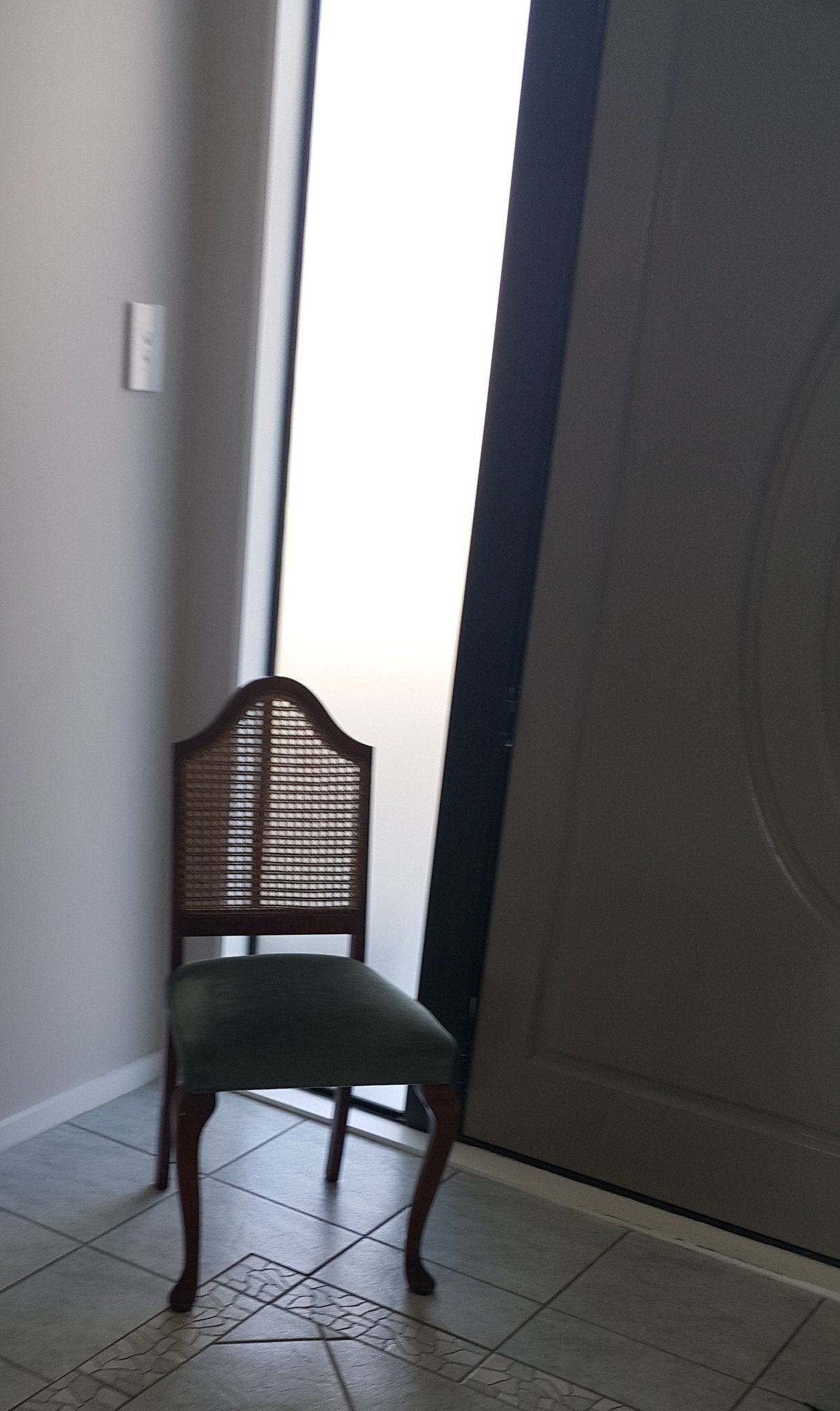 Not For Sale - Commissioned table and chair in Graphite
