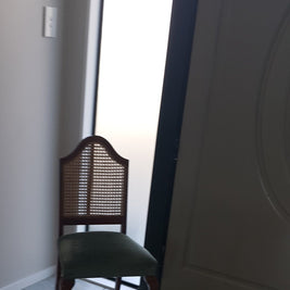 Not For Sale - Commissioned table and chair in Graphite