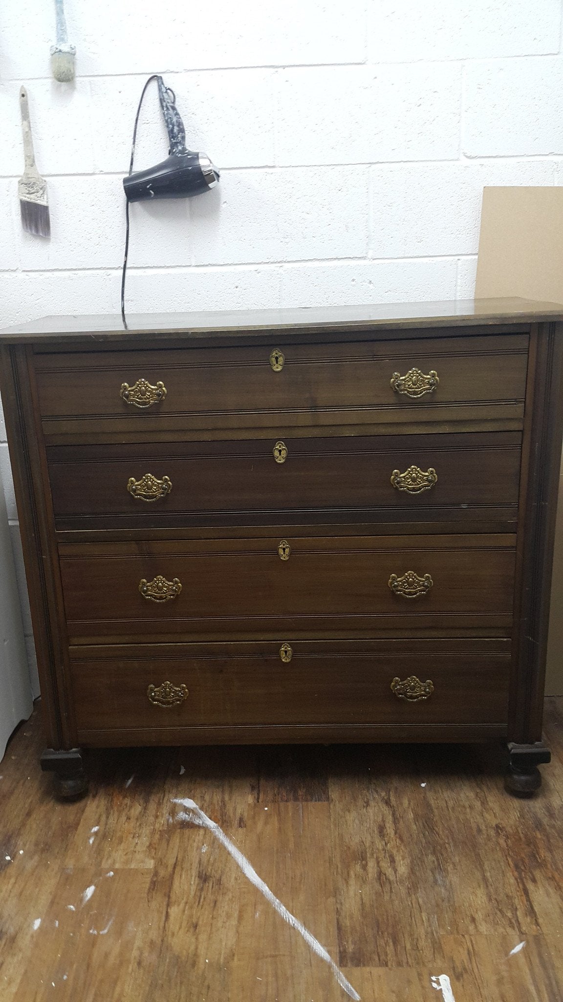 Not For Sale - Commissioned Dresser in a two colour distressed finish