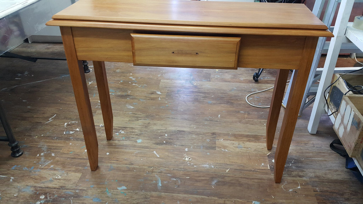 Not For Sale - Commissioned Hall Table in creative bespoke finish