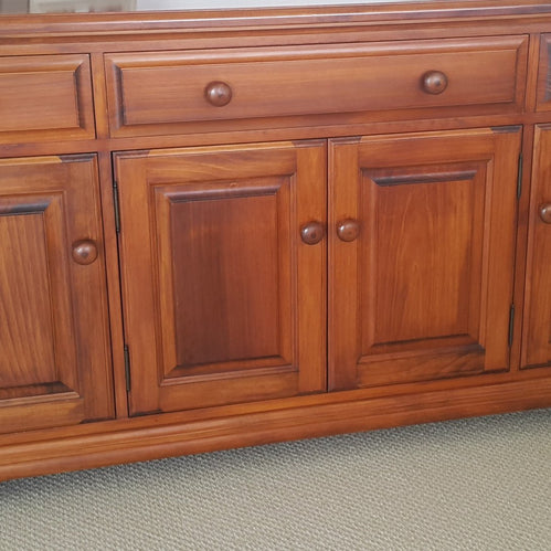 Not For Sale - Commissioned Sideboard in Old Ochre