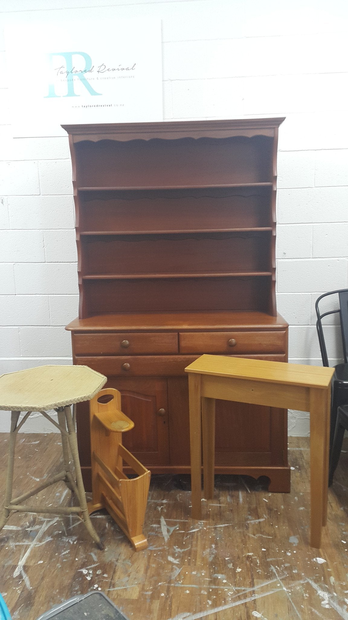 Not For Sale - Commissioned Hutch dresser and tables