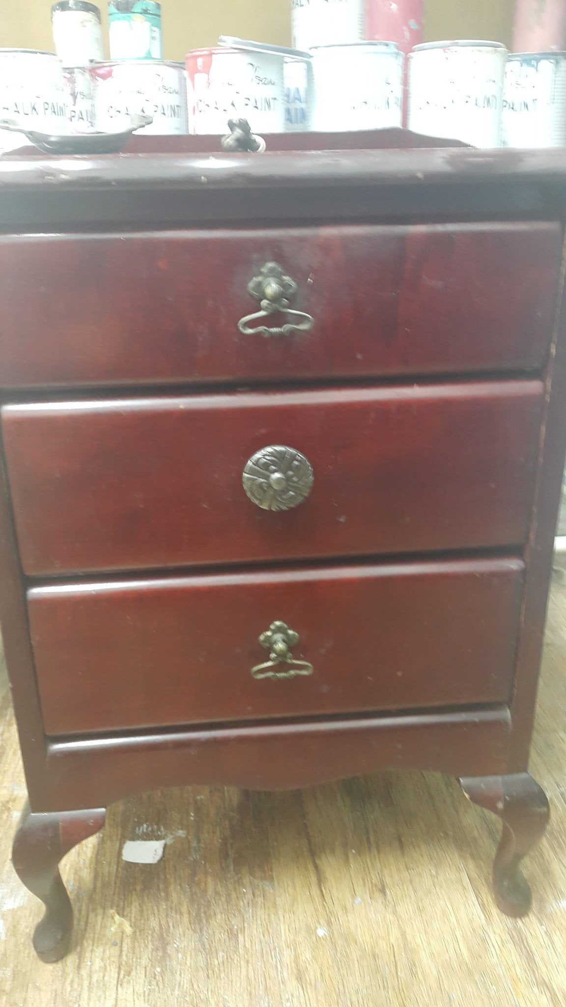 Not For Sale - Commissioned Bedside in Napoleonic Blue