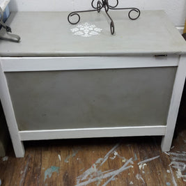 Before Photo - previously painted in Paris Grey 