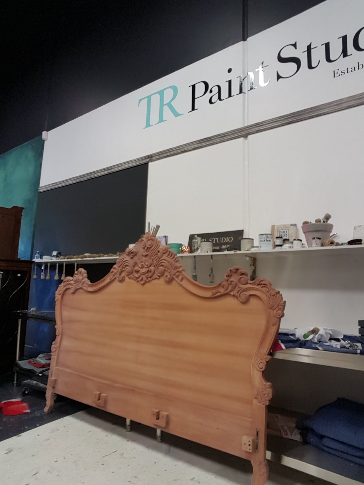 Not For Sale - Commissioned Rococo Style Bed