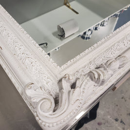 Not For Sale - Commissioned Mirror in Victorian Black and Gold