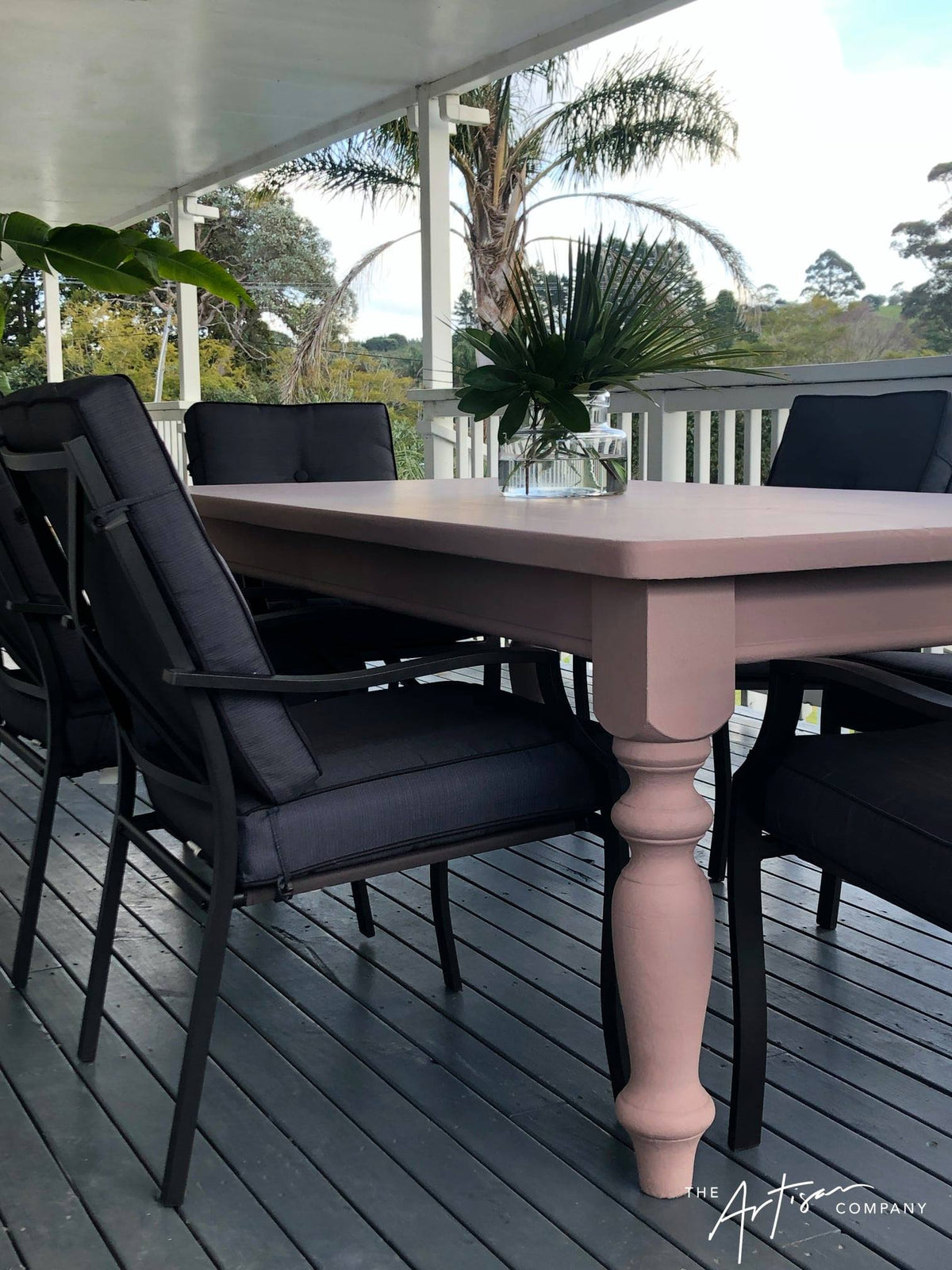 Not For Sale - Summer Project: Table in Artisan Velvet Luxe and Artisan Stone Effects Tutorial