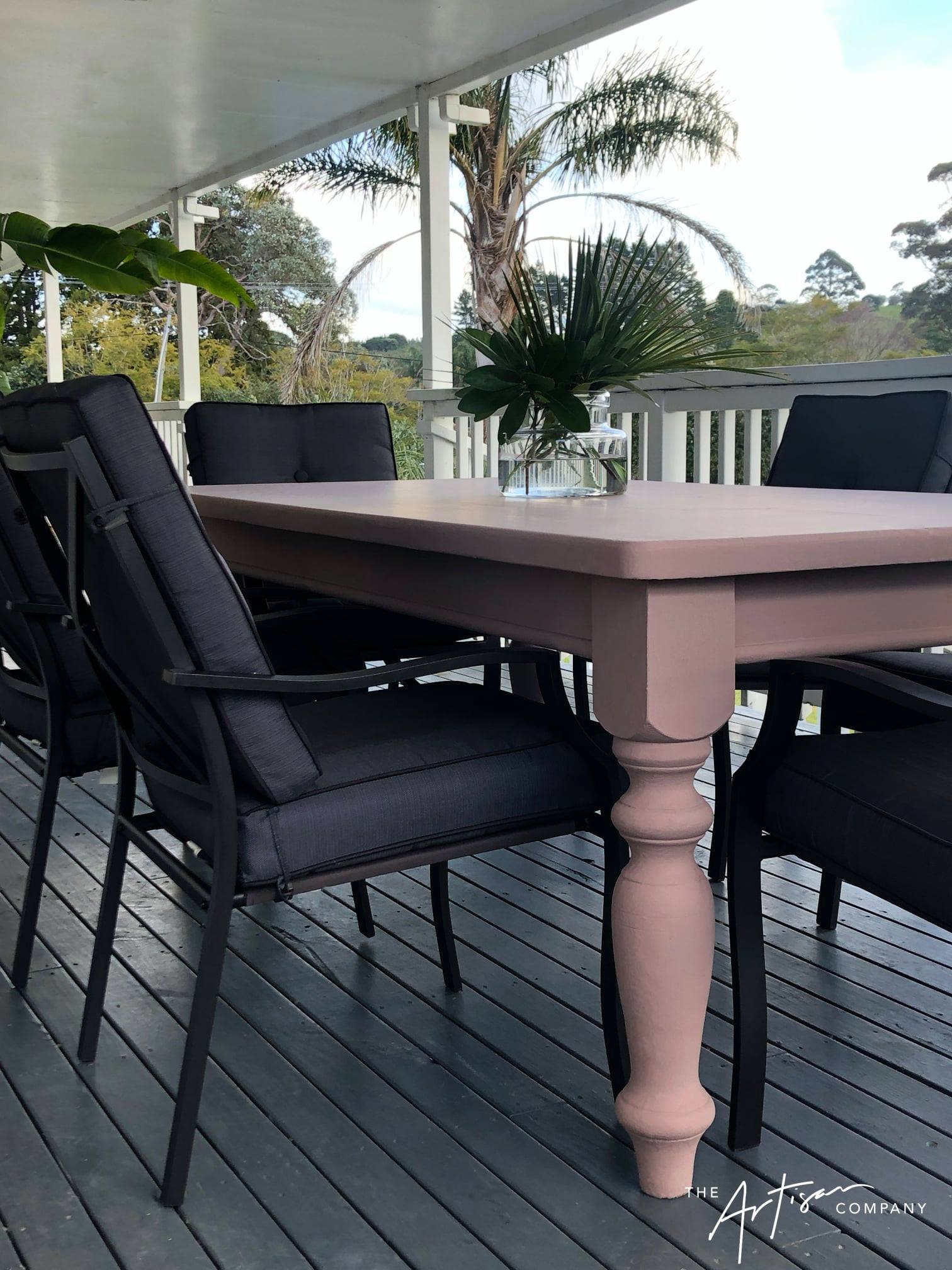 Not For Sale - Summer Project: Table in Artisan Velvet Luxe and Artisan Stone Effects Tutorial