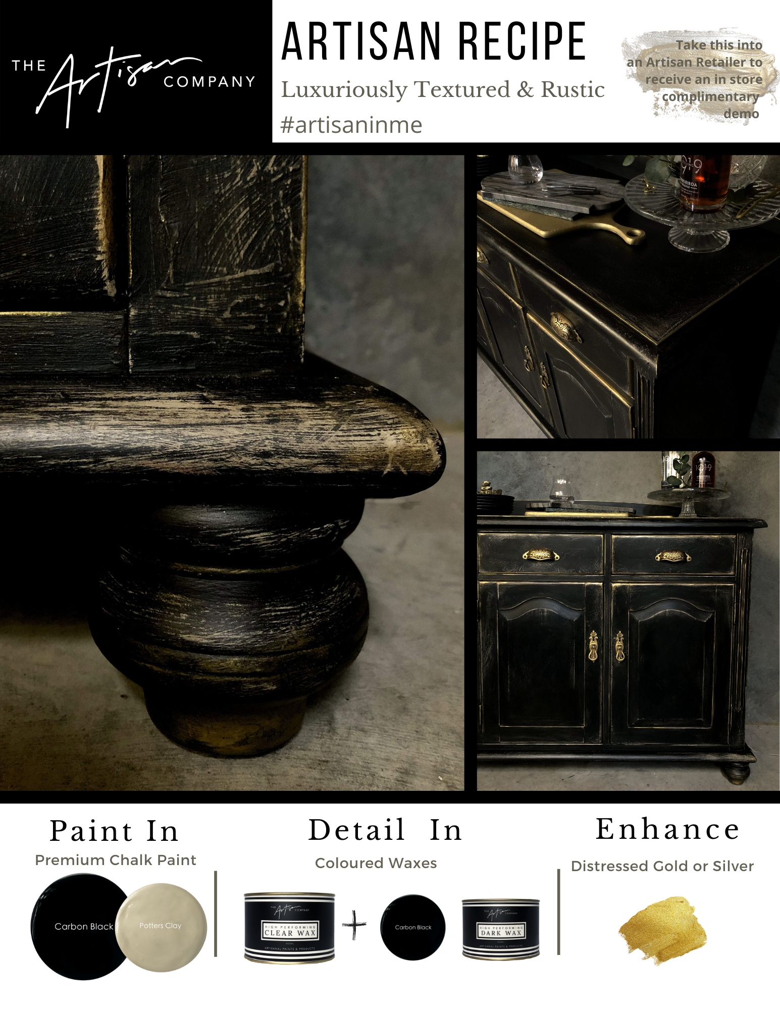 Luxuriously Textured & Rustic
