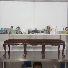 Not For Sale - Commissioned Stool in Vintro Silver
