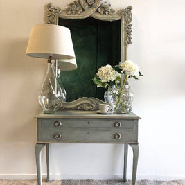 Not For Sale - Iza: Mahogany Mirror in Yorkshire Stone
