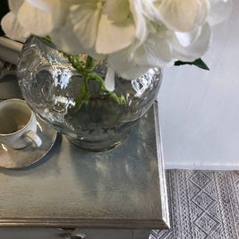 Not For Sale - Antique Table and Mahogany Mirror