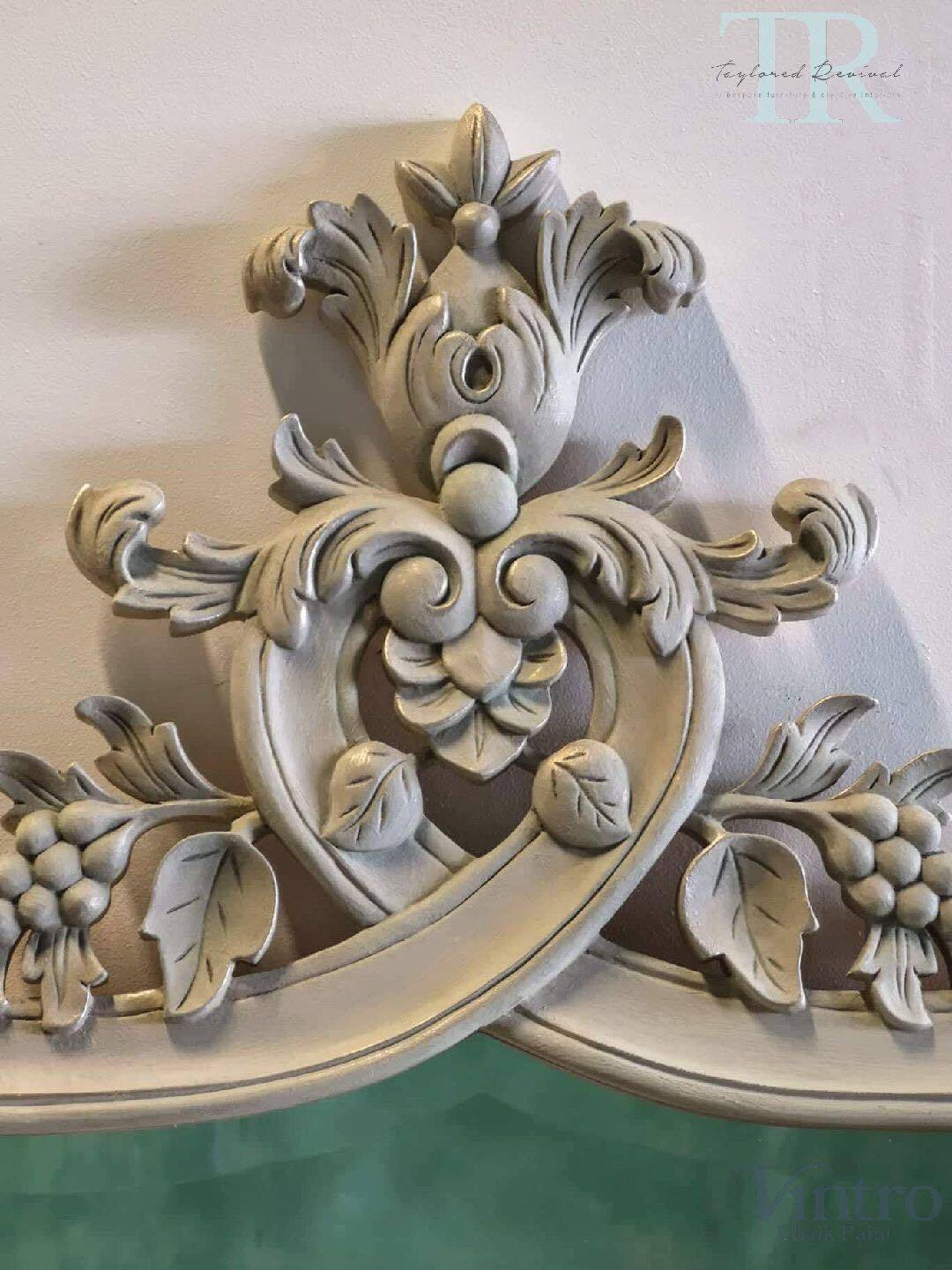 Not For Sale - Iza: Mahogany Mirror in Yorkshire Stone