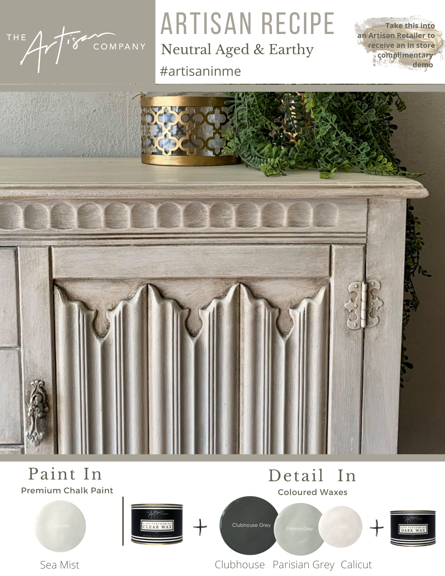 Neutral aged and Earthy