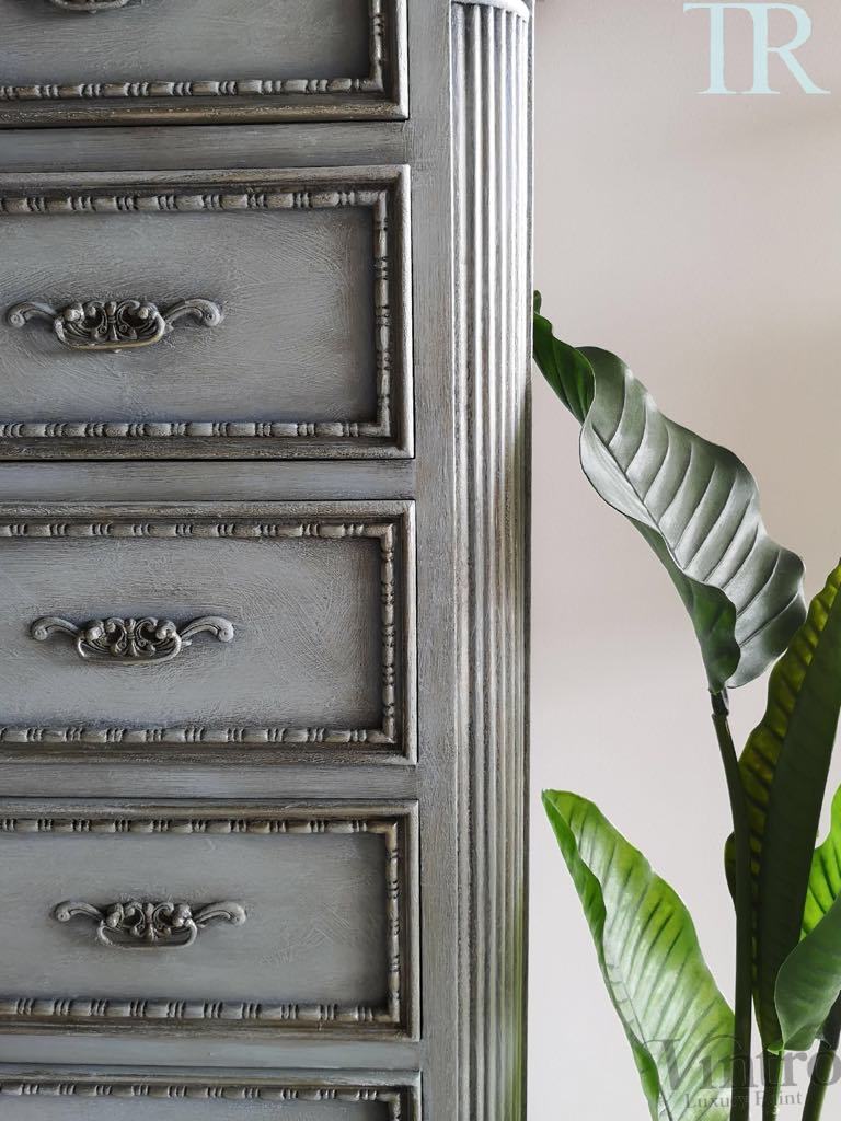 Not For Sale - Stephanie: Oversized carved set of drawers