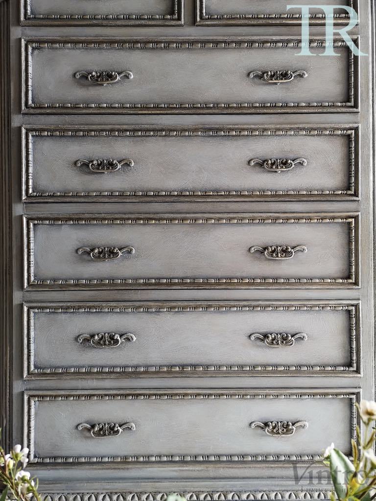 Not For Sale - Stephanie: Oversized carved set of drawers