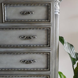 Not For Sale - Stephanie: Oversized carved set of drawers
