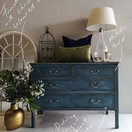 Check out French Navy with Christabelle coloured wax