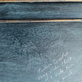 Check out French Navy with Christabelle coloured wax